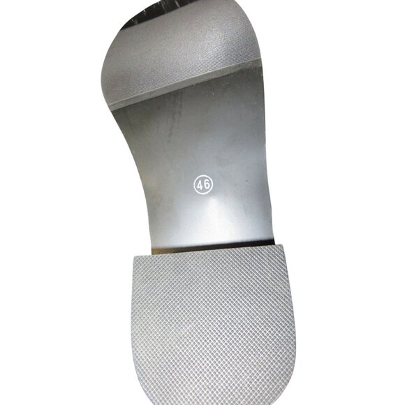 Rodeo Western Vegan Suede and Python Embossed Leather Ankle boots size 46 US 12 - Picture 10 of 10